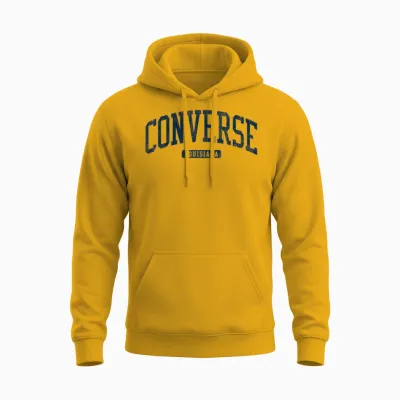 Converse Louisiana La College University Style Blue Unisex Hoodie - Gold