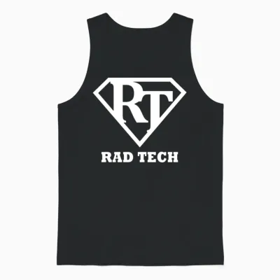 Radiology Tech Super Hero Rad Tech Unisex Tank Top - Black