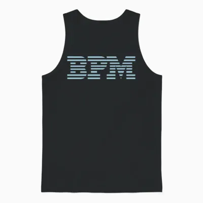 Bpm Unisex Tank Top - Black