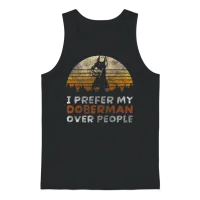 Guard Dog Service Dog Trainer Unisex Tank Top - Black – 1
