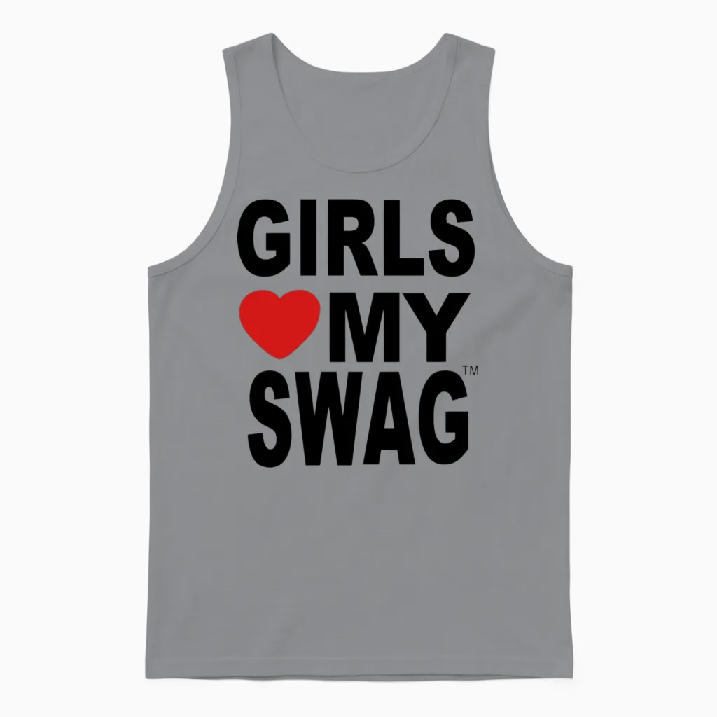 Girls Love My Swag Unisex Tank Top - Sport Grey