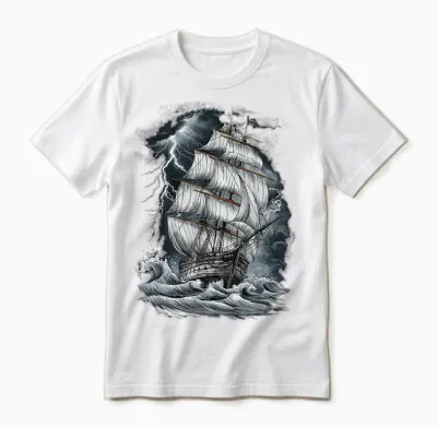 Altes Segelschiff Segeln Unisex T-Shirt - White