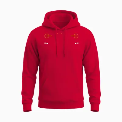 Bronco Raptor Unisex Hoodie - Red