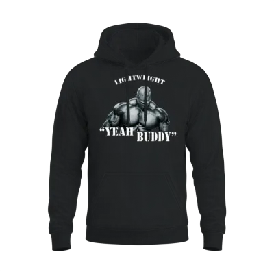 Ronnie Coleman Light Weight Baby Unisex Hoodie - Black