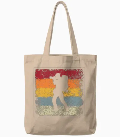Photographer Retro Tote Bags - Natural