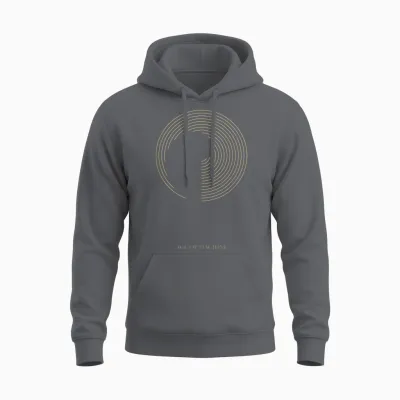Offizielle Greta Van Fleet Age of Machine Schwarz Unisex Hoodie - Charcoal
