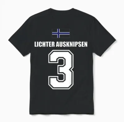 Lustige Namen Norwegen Trikot Für Mallorca Und Die Party Unisex T-Shirt - Black