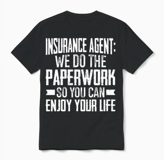 Funny Broker Unisex T-Shirt in Black
