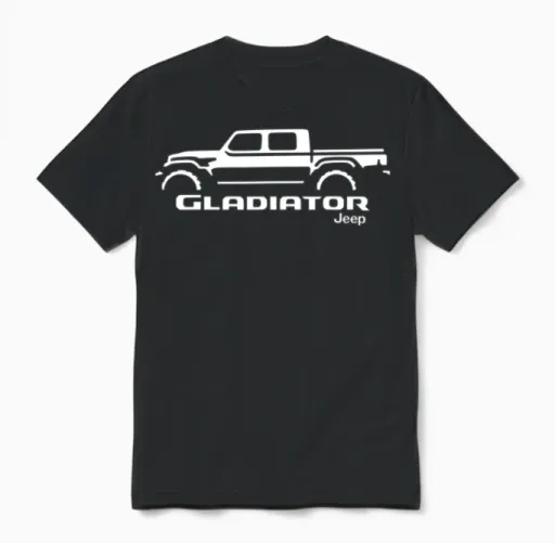 Jeep Gladiator Unisex T-Shirt - Black