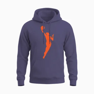 Wnba Basketball Unisex Hoodie - Heather Sport Dark Navy