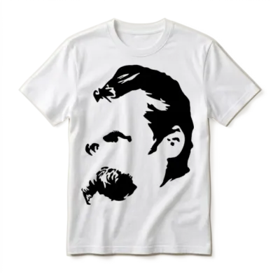 Nietzsche Unisex T-Shirt - White