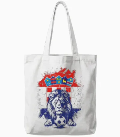 Kroatien Tshirt Balkan Herren Kroate Zagreb Hrvatska Tote Bags - White