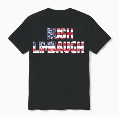 Rush Limbaugh Rip 1951-2021 Unisex T-Shirt - Black