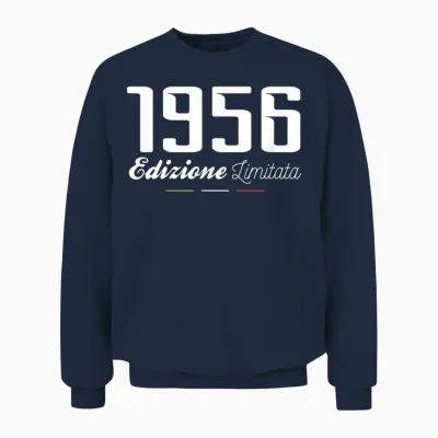 1956 Limitierte Auflage 68 Jahre Geburtstag Unisex Sweatshirt - Navy
