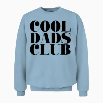 Cool Dads Club (vaterliebe Statement) (rückendruck) Unisex Sweatshirt - Light Blue