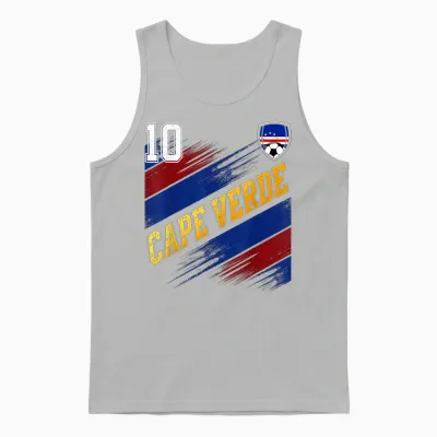 Cape Verde Flag Cape Verdean Pride Unisex Tank Top - Ash
