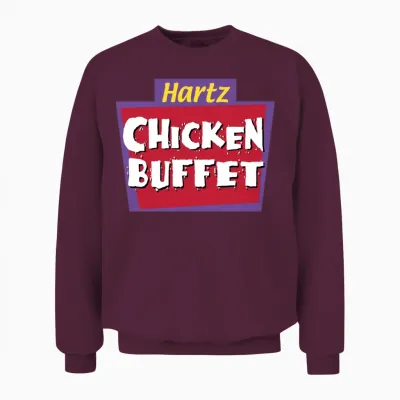 Hartz Chicken Unisex Sweatshirt - Maroon