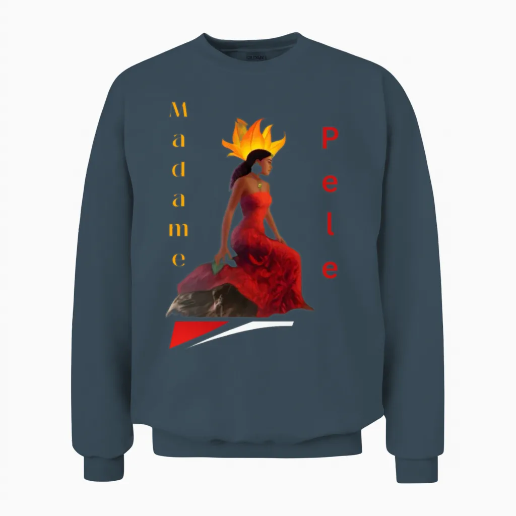 Madame Unisex Sweatshirt in Dark Heather