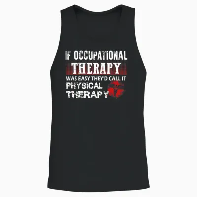 Occupational Therapy - Occupational Therapy - O Unisex Tank Top - Black