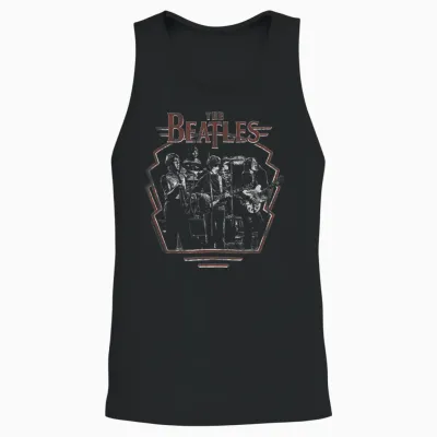 The Beatles - Revolution Live Unisex Tank Top - Black