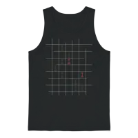 Chess Game Unisex Tank Top - Black – 1