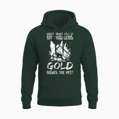 Gold Mining Unisex Hoodie - Forest
