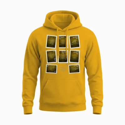 Merveilles D'alula T-Shirt Haut De Gamme Unisex Hoodie - Gold