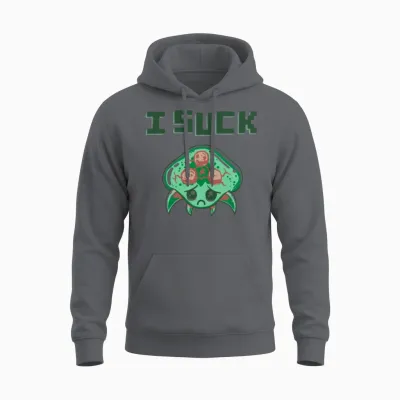 I Suck Unisex Hoodie - Charcoal