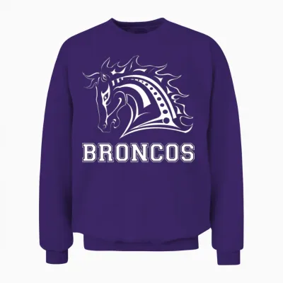 Knight Horse Unisex Sweatshirt - Purple