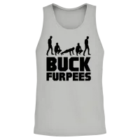 Buck Furpees Burpees Fitness Unisex Tank Top - Ash – 2