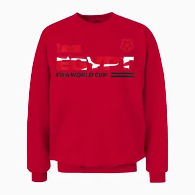 Fifa World Cup26 Qualifier Egypt Unisex Sweatshirt - Red