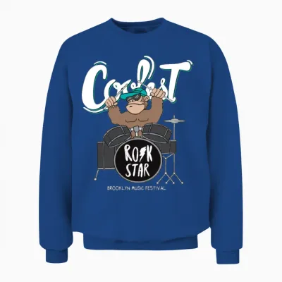 Funny Children 54 Unisex Sweatshirt - Royal