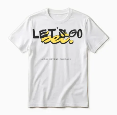 Let's Go Design - Bet Series Unisex T-Shirt - White