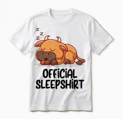 Funny Animal Shirt Funny Picture Unisex T-Shirt - White