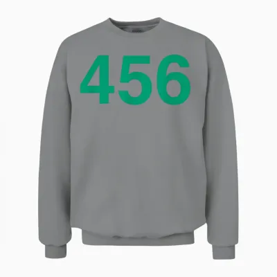 Squid Game Player 456 Costume Unisex Sweatshirt - Sport Grey