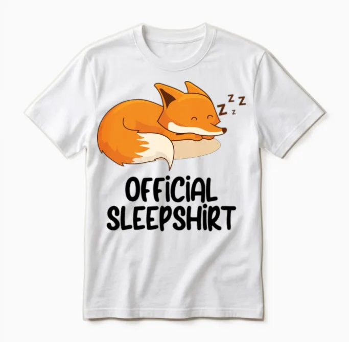Funny Animal Shirt Funny Picture Unisex T-Shirt in White