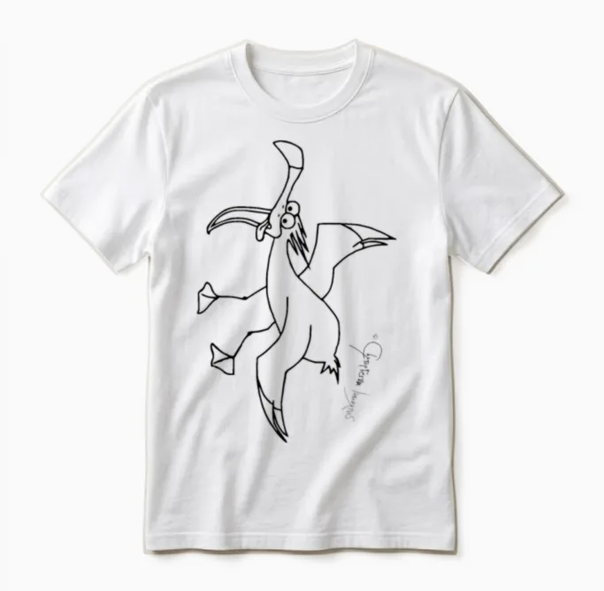 Screechgull © Chyropterum Innoxius Unisex T-Shirt in White