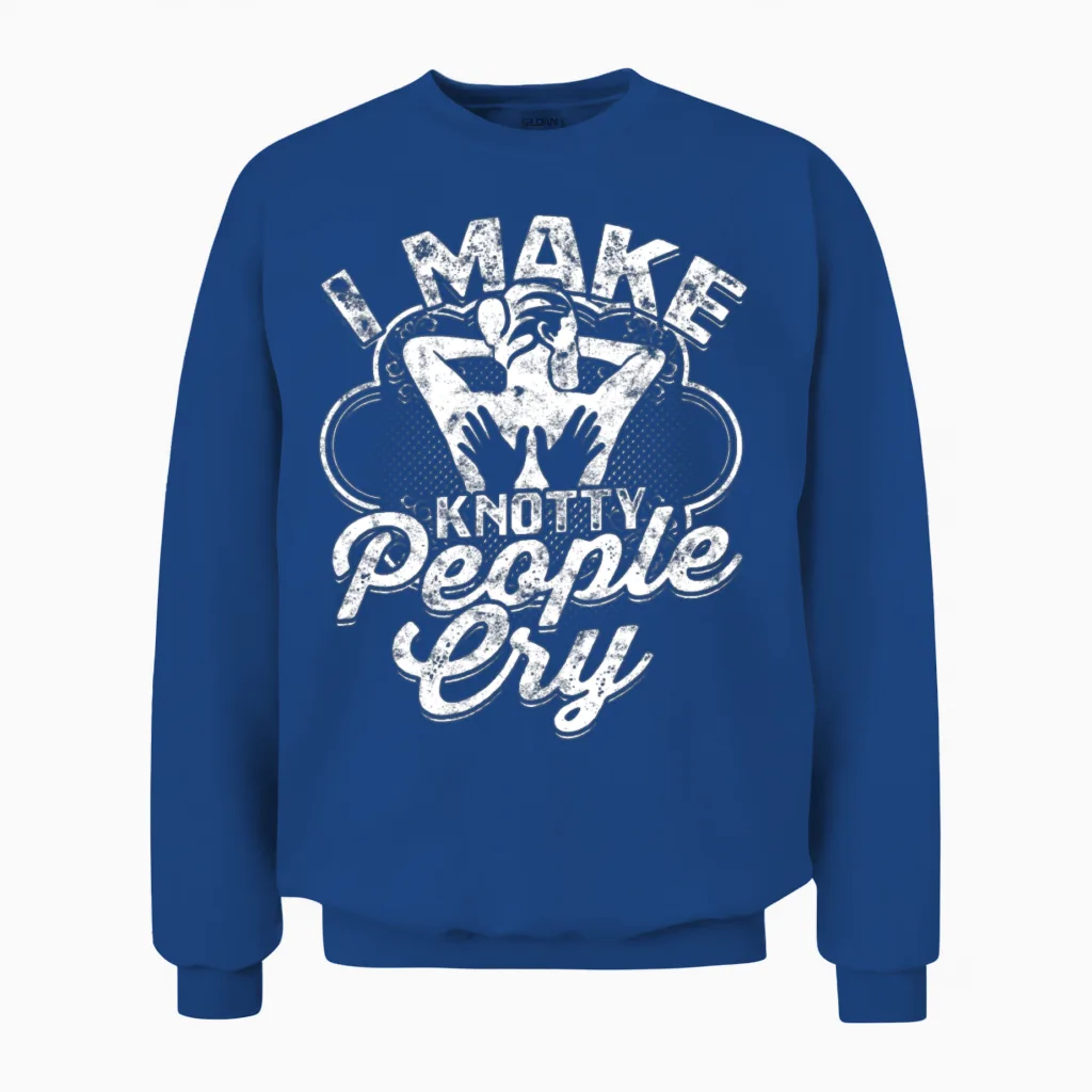 Therapy Massage Muscle Massage Therapist Unisex Sweatshirt in Royal