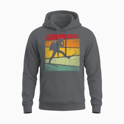 Dive Retro Unisex Hoodie - Charcoal