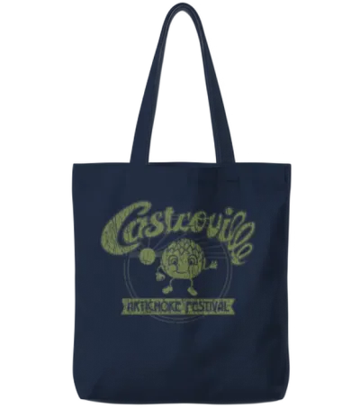 Castroville Artichoke Festival 1959 Tote Bags - Navy