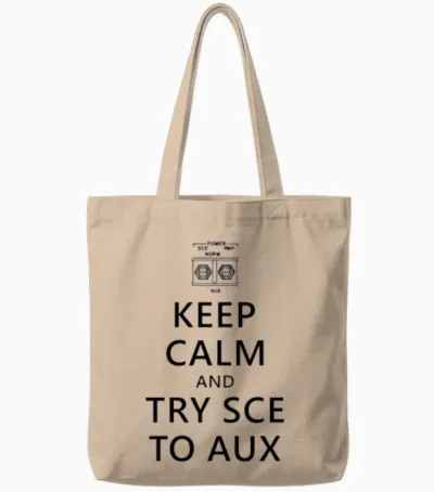 Try Sce to Aux Tote Bags - Natural