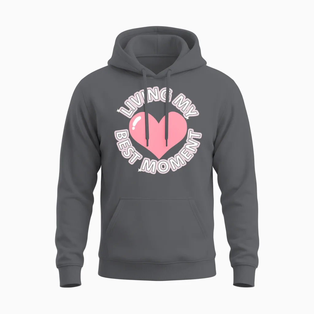 Women's Day Unisex Hoodie in Charcoal