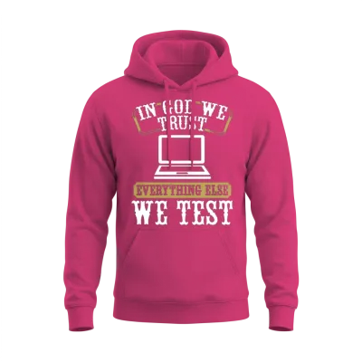 Quality Assurance Qa Engineering Code Testing Unisex Hoodie - Heliconia