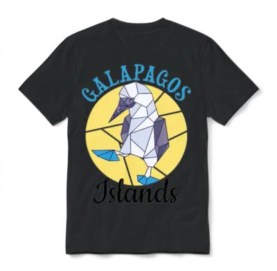 Galapagos Islands Unisex T-Shirt - Black