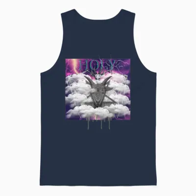 Holy Unisex Tank Top - Navy