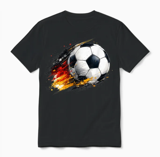 Fußball - Wm World Cup 2026 Deutschland Unisex T-Shirt in Black