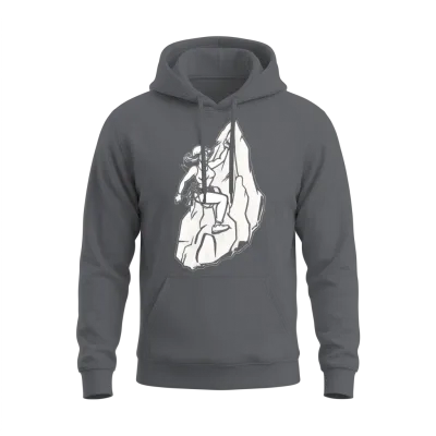 Hiking Hike Cool Unisex Hoodie - Charcoal