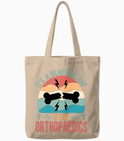 Orthopaedic Surgery Funny Orthopaedic Surgeon Tote Bags - Natural