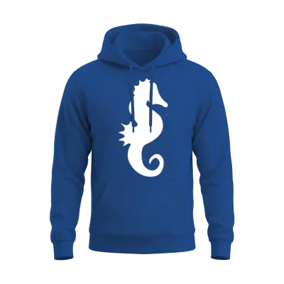 Sea Horse Vector Unisex Hoodie - Royal