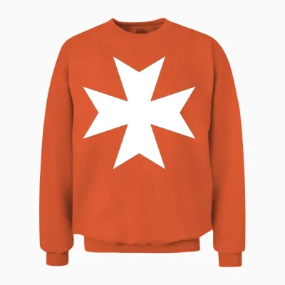 Black Templars Unisex Sweatshirt - Orange